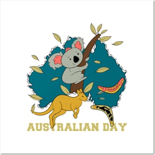 Celebrate Australian Day Posters and Art